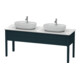 Duravit Meuble sous lavabo Luv 173,3x57x74,3 cm, 2 tiroirs, st, bleu mat s-matt-1