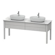 Duravit Meuble sous-lavabo Luv 173,3x57x74,3 cm, 2 tiroirs, st, No we s-mat