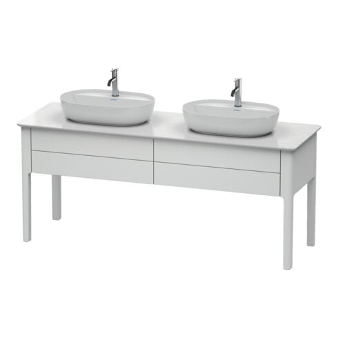 Duravit Meuble sous-lavabo Luv 173,3x57x74,3 cm, 2 tiroirs, st, No we s-mat