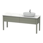 Duravit Meuble sous-lavabo Luv 173,3x57x74,3 cm, 2 tiroirs, st, R, st-g m
