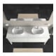 Duravit Meuble sous lavabo Luv 173,3x57x74,3cm, 2 tiroirs, 2 portes, blanc mat-4