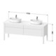 Duravit Meuble sous lavabo Luv 173,3x57x74,3cm, 2 tiroirs, 2 portes, blanc mat-5