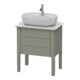 Duravit Meuble sous lavabo Luv 63,8x45x74,3 cm, 1 tiroir, 1 porte, st, st-gr m-1