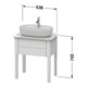 Duravit Meuble sous lavabo Luv 63,8x45x74,3 cm, 1 tiroir, debout, blanc mat s-matt