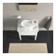 Duravit Meuble sous lavabo Luv 63,8x45x74,3 cm, 1 tiroir, debout, blanc mat s-matt