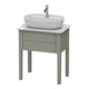 Duravit Meuble sous lavabo Luv 63,8x45x74,3 cm, 1 tiroir, st, st-gr s-mat-1