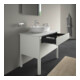 Duravit Meuble sous-lavabo Luv 93,8x57x74,3 cm, 1 tiroir, 1 porte, blanc mat-4