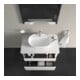 Duravit Meuble sous-lavabo Luv 93,8x57x74,3 cm, 1 tiroir, 1 porte, blanc mat