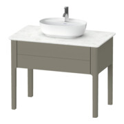Duravit Meuble sous-lavabo Luv 93,8x57x74,3 cm, 1 tiroir, st, st-g s-mat-1