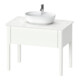 Duravit Meuble sous lavabo Luv 93,8x57x74,3cm, 1 tiroir, debout, blanc mat s-matt-1