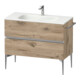 Duravit Meuble sous lavabo mural Sivida 101x59,2x47,7cm, 2 tiroirs, E Marm, G chr-1