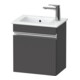 Duravit Meuble sous-lavabo mural Sivida 40x44,3x28,7 cm, P, gauche, graph ma, Gr. chr-1