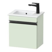 Duravit Meuble sous-lavabo mural Sivida 40x44,3x28,7 cm, porte, gauche, vert ma, Gr. sw