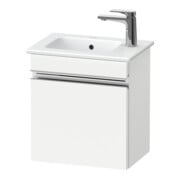 Duravit Meuble sous-lavabo mural Sivida 40x44,3x28,7 cm, T., gauche, blanc mat, chromé brillant