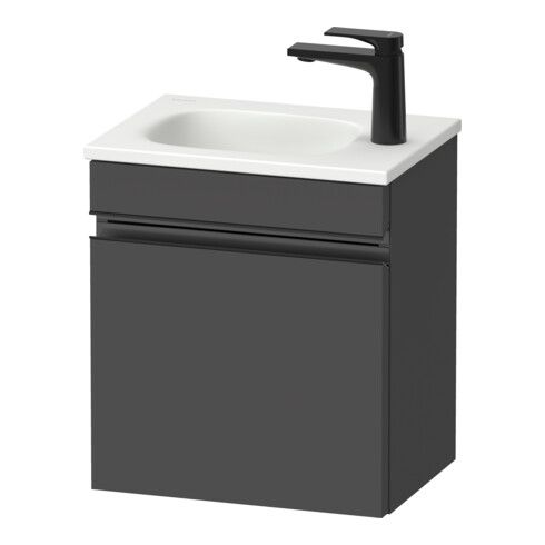 Duravit Meuble sous-lavabo mural Sivida 40x44x29,5 cm, porte, droite, graph ma, Gr. sw