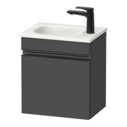 Duravit Meuble sous-lavabo mural Sivida 40x44x29,5 cm, porte, droite, graph ma, Gr. sw
