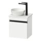 Duravit Meuble sous-lavabo mural Sivida 40x44x32,5 cm, porte, dim. G, dr., blanc mat-1