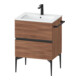 Duravit Meuble sous-lavabo mural Sivida 61x59,1x47,7cm, 2 tiroirs, N Nat, Gr. sw-1