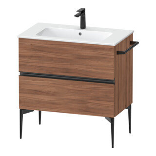 Duravit Meuble sous-lavabo mural Sivida 81x59,1x47,7cm, 2 tiroirs, N Nat, Gr. sw