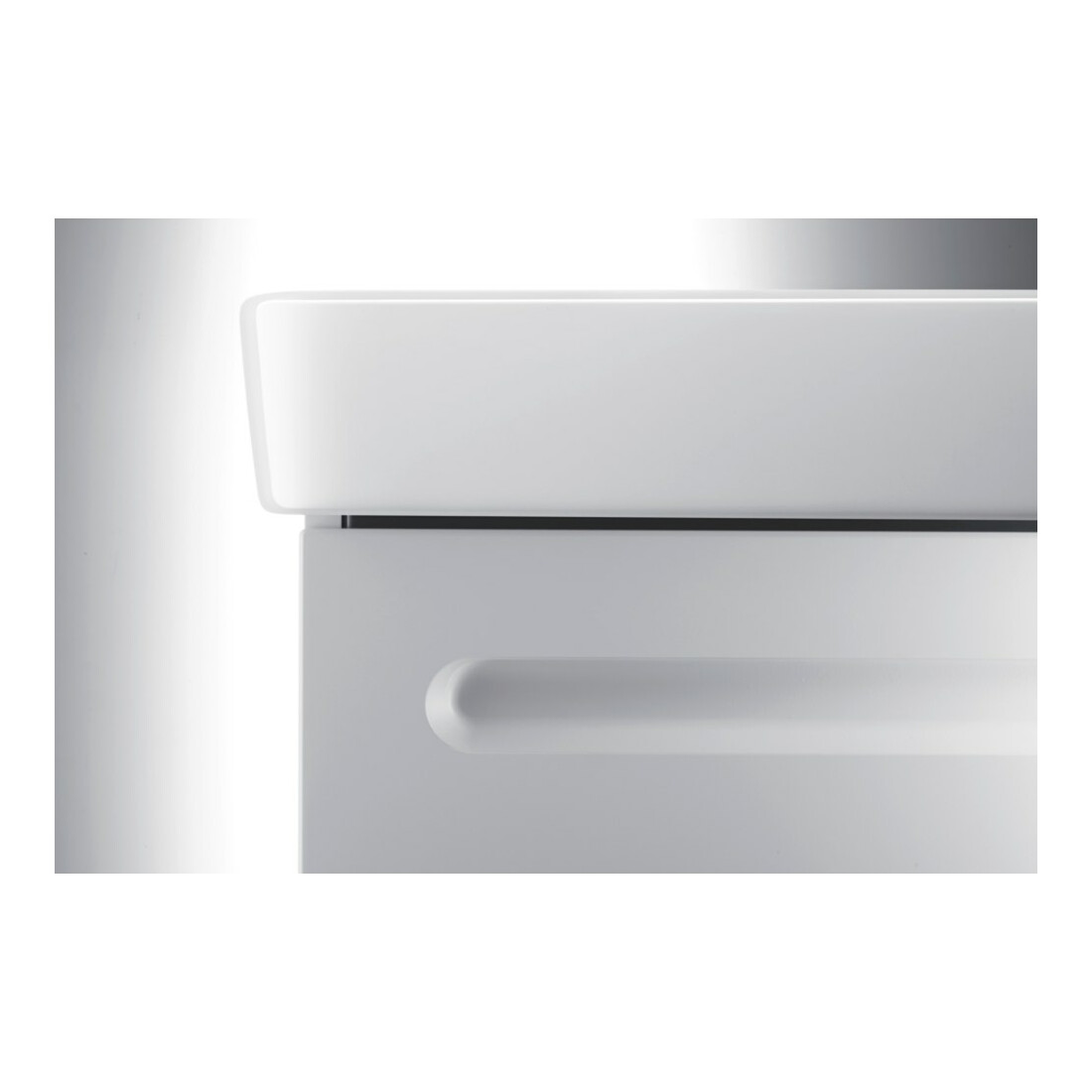 Duravit Meuble sous lavabo No. 1 54x42,6x47,8cm, blanc mat, 1 tiroir, 1 AZ, suspendu