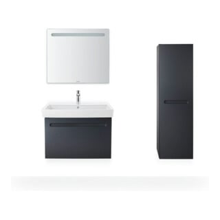 Duravit Meuble sous lavabo No. 1 74x42,6x47,8cm, gris, 1 tiroir, 1 porte, wd