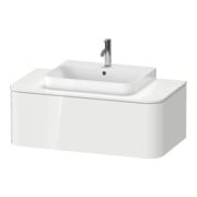 Duravit Meuble sous lavabo o. ES Happy D.2 Plus 35,4x100cm, 1 tiroir, Nord blanc satinée-3