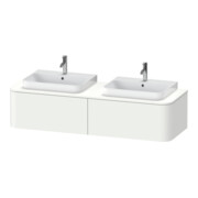 Duravit Meuble sous lavabo o. ES Happy D.2 Plus 35,4x160cm, 1 tiroir, BP b, blanc supermat