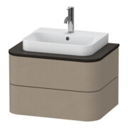 Duravit Meuble sous lavabo o. ES Happy D.2 Plus 40,8x65 cm, 2 tiroirs, lin-1
