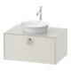 Duravit Meuble sous lavabo o. ES White Tulip 40,8x80x55,1 H x L x P, blanc nord mat-1