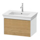 Duravit Meuble sous-lavabo o. ES White Tulip 41x68,4x45,8 cm, 1 A, Ei Nat mas/blanc hgl-1