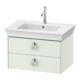 Duravit Meuble sous-lavabo o. ES White Tulip 41x68,4x45,8 cm, 2 tiroirs, blanc satin-1
