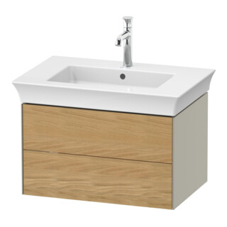 Duravit Meuble sous-lavabo o. ES White Tulip 41x68,4x45,8 cm, 2 tiroirs, E N tau satiné