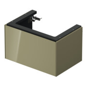 Duravit Meuble sous lavabo o. ES White Tulip 41x68,4x45,8cm, 1 tiroir, gris pierre brillant-3