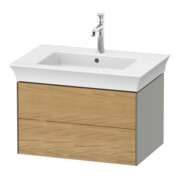 Duravit Meuble sous-lavabo o. ES White Tulip 41x68,4x45,8cm, 2 tiroirs, E N StG s-mat