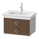 Duravit Meuble sous lavabo o. ES White Tulip 41x68,4x45,8cm, 2 tiroirs, US N StG s-mat-1