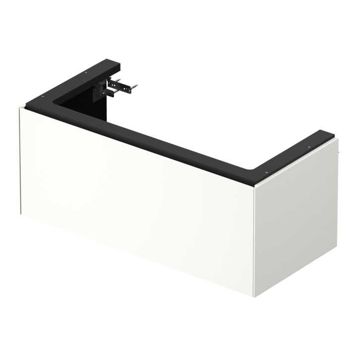 Duravit Meuble sous-lavabo o. ES White Tulip 41x98,4x45,8 cm, 1 tiroir, blanc mat soyeux