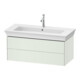 Duravit Meuble sous-lavabo o. ES White Tulip 41x98,4x45,8 cm, 2 tiroirs, blanc satinée-1