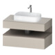 Duravit Meuble sous-lavabo Qatego 100x55x60 cm, blanc mat, 1 tiroir-1