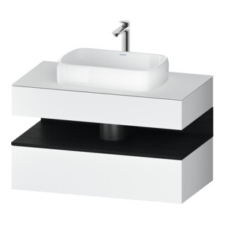 Duravit Meuble sous-lavabo Qatego 100x55x60 cm, E ch/bl m, Pl, niche