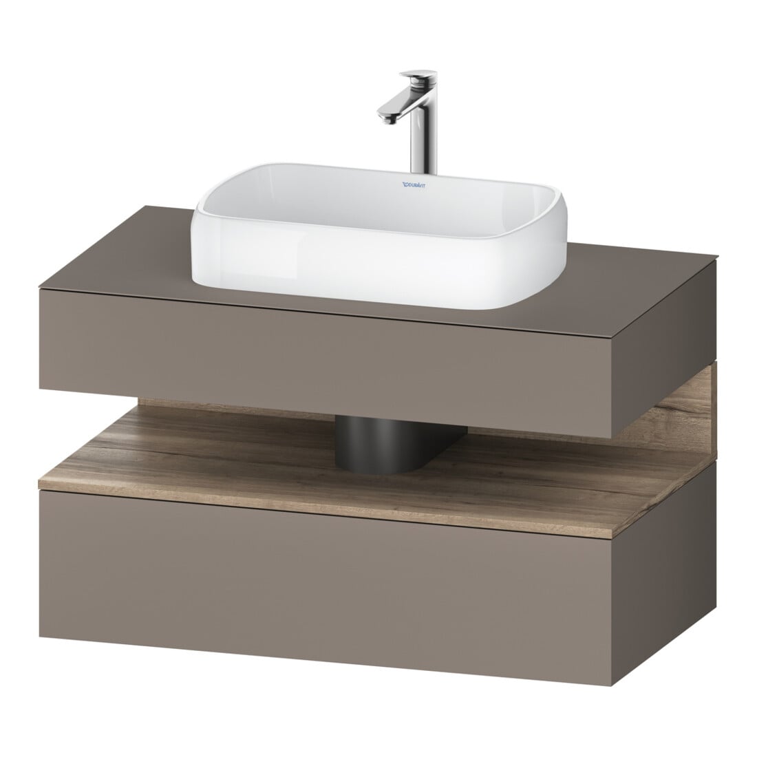 Duravit Meuble sous-lavabo Qatego 100x55x60 cm, E Ma/Ba m, Pl, 1 tiroir