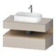 Duravit Meuble sous-lavabo Qatego 100x55x60 cm, E na/tau m, Pl, pour niche-1