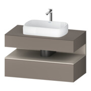 Duravit Meuble sous-lavabo Qatego 100x55x60 cm, T m/ba m, Pl, niche-1