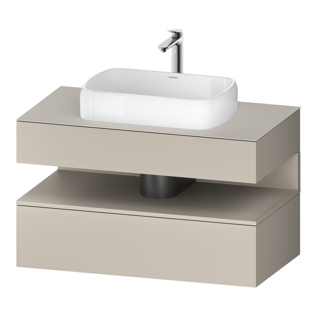 Duravit Meuble sous-lavabo Qatego 100x55x60 cm, T m, Pl, 1 tiroir