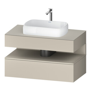 Duravit Meuble sous-lavabo Qatego 100x55x60 cm, T m, Pl, 1 tiroir