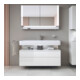 Duravit Meuble sous-lavabo Qatego 119x47x59 cm, blanc, 1 porte, avec niche-5