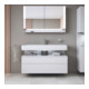Duravit Meuble sous-lavabo Qatego 119x47x59 cm, blanc mat, 1 porte, avec niche