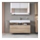 Duravit Meuble sous-lavabo Qatego 119x47x59 cm, E ma, 1 porte, avec niche-5