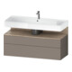 Duravit Meuble sous-lavabo Qatego 119x47x59 cm, E Ma/Ba m, 1 porte, m B-1