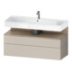 Duravit Meuble sous lavabo Qatego 119x47x59 cm, E Ma/t m, 1 tiroir, avec B-1