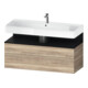 Duravit Meuble sous lavabo Qatego 119x47x59 cm, E sw/E Ma, 1 porte, 1 tiroir-1